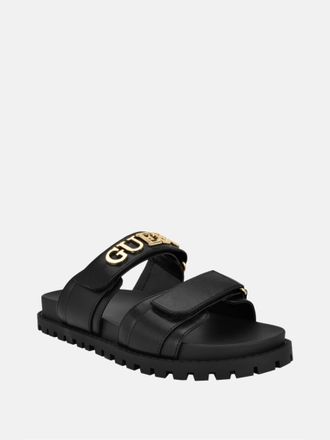 Guess Stetsen Metal Guess Sandal Slide
