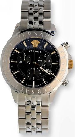 Versace Chronograph Signature - Heren - Accessoires - Grijs - Maat: ONE Size