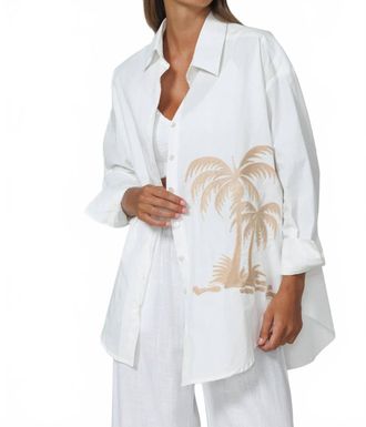 Lusana Embroidered Shirt In Palma