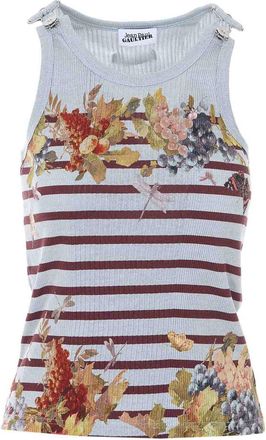 Jean Paul Gaultier Light Blue Tank Top