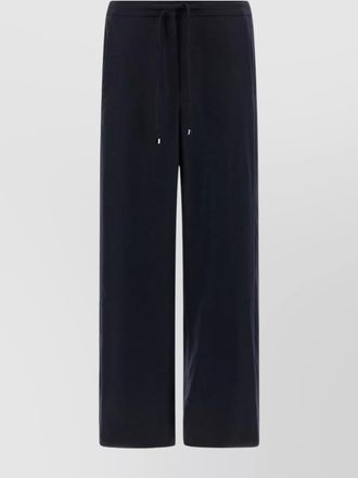Max Mara wide leg joggers elastic waistband