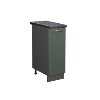 Vicco Armario De Farmacia Fame-line, Verde Dorado Casa De Campo, 30 Cm, Et Antracita Vicco
