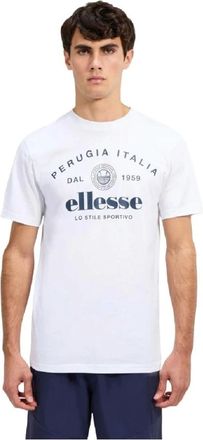 Ellesse Tops, Heren, Wit, S, T-Shirts
