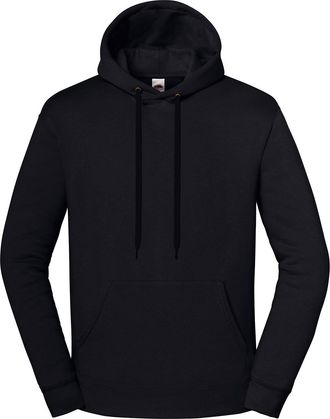 Fruit Of The Loom Fruit of the Loom Unisex Volwassen Iconic Premium Hoodie (Zwart)