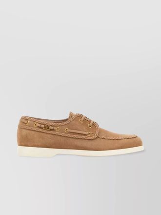 Valentino Garavani suede leather loafers
