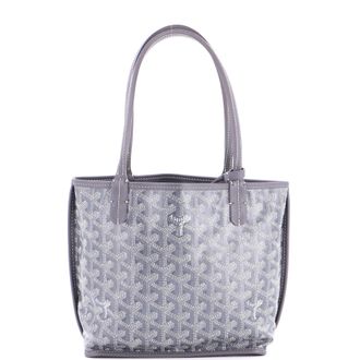 Goyard Anjou Reversible Tote Coated Canvas Mini