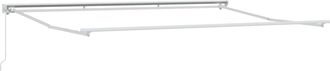 vidaXL Estructura De Toldo Manual 4,5 X 3,5 M Blanco Vidaxl