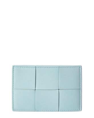 Bottega Veneta Cassette Maxi Intrecciato Leather Card Case