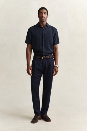 GANT Men Lyocell Pants (42) EVENING BLUE