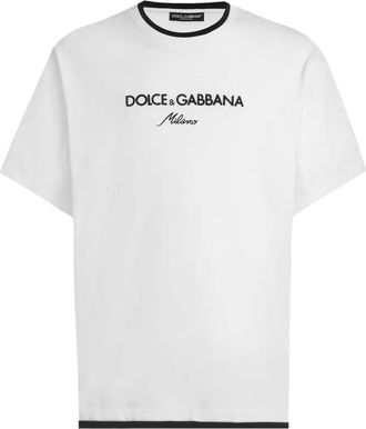 Dolce & Gabbana T-shirt con logo - Bianco