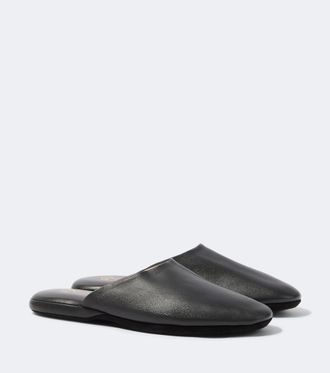 Charvet Slippers de piel