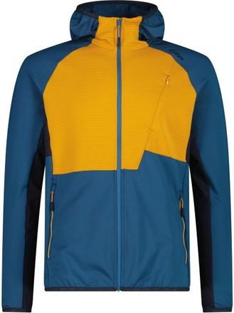 F.lli Campagnolo Grid Tech Jacket Fix Hood Kunstfaserjacke f&uuml;r Herren | blau