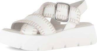 Gabor Platform Wedge Sandal in Latte at Nordstrom, Size 9.5Us