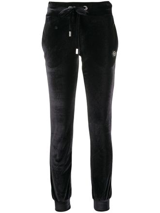 Philipp Plein Trainingsbroek met monogram - Zwart