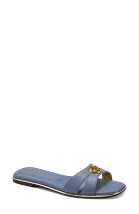 DKNY Halo Slide Sandal in Tempest Blue at Nordstrom, Size 6.5