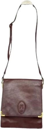 Cartier Pre-owned Cross Body Bags, female, Red, Size: ONE SIZE Pre-owned Vintage Cross Body Bag
