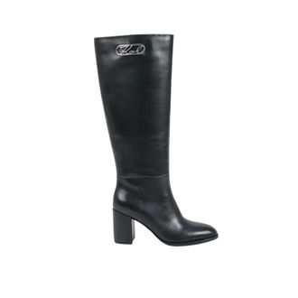Karl Lagerfeld Laarzen met hak - Dames - Schoenen - Zwart - Maat: 39 EU