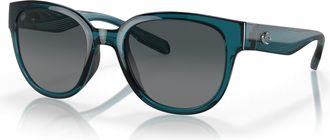 Costa SALINA Grey Gradient Polarized Glass Cat Eye Ladies Sunglasses 6S9051 905108 53