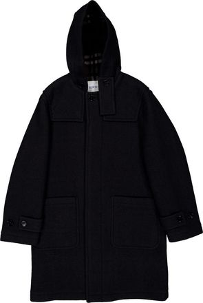 Burberry Single-Breasted Wool Duffle Coat, Brand Size 50 ( US Size 40 )