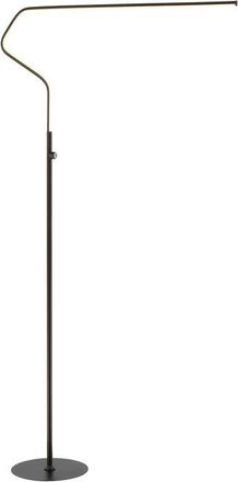 Jonathan Y Designs Julian 65.25 Integrated LED Metal Floor Lamp in Black at Nordstrom