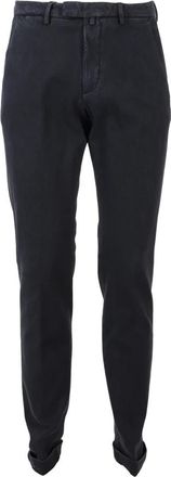 BRIGLIA 1949 Platte Buik Ondersteuning - Heren - Slim Fit Broeken - Blauw - W47 - Broeken