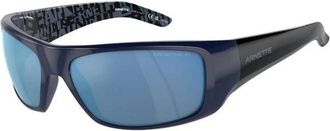 Arnette Hot Shot An 4182 291422 - Heren - Zonnebrillen - Blauw - 62 MM - Nylon - Accessoires