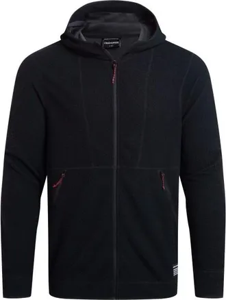 Craghoppers Compresslite Fleece Hooded Jacket Fleecejacke f&uuml;r Herren | schwarz