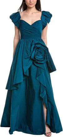 Marchesa Taffeta Gown