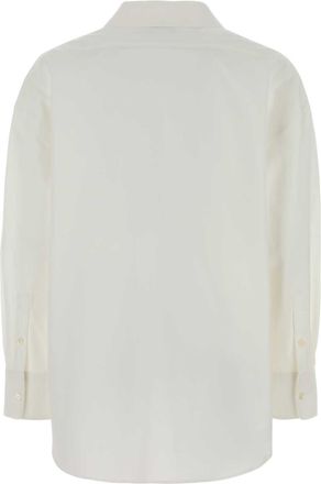 Givenchy Womens White Poplin Shirt Cotton