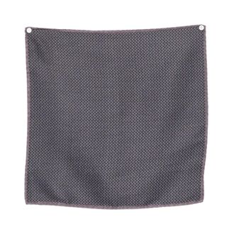 Brunello Cucinelli Visgraat Sjaal met Contrasterende Rand - Heren - Accessoires - Blauw - Maat: ONE Size