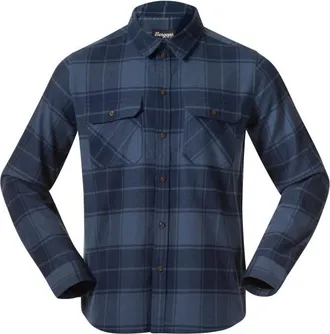Bergans Nordmarka Flannel Shirt Hemd f&uuml;r Herren | blau