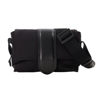 Jacquemus Unisex Crossbody Bag Black Cotton