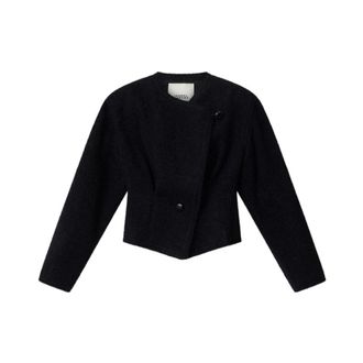 Isabel Marant Jassen, Dames, Zwart, M, Wol, Suna Jas