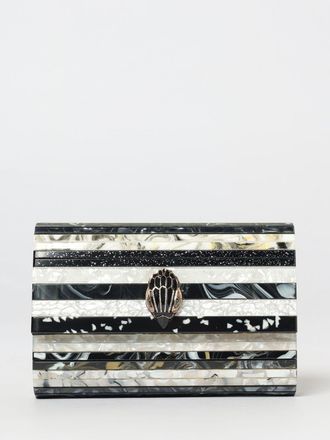 Kurt Geiger Clutch Party Kurt Geiger London in resina a righe bicolor