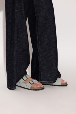 Birkenstock Arizona BS Slides, Womens, Grey