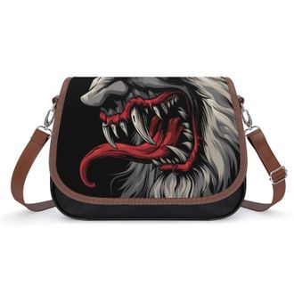 Generic Krampus Of The Yule Lord Crossbody Bags for Women Shoulder Messenger Bag Purse Handbags