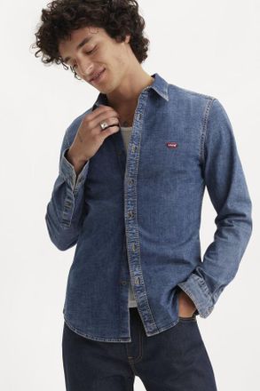 Levi's Camisa de fit ajustado Battery Housemark - Hombre - XS - Azul / Trinity Medium Wash