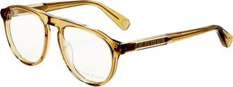 Philipp Plein Philipp Plein Mens 54mm Blue Opticals