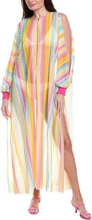 Missoni Cold-Shoulder Mesh Caftan