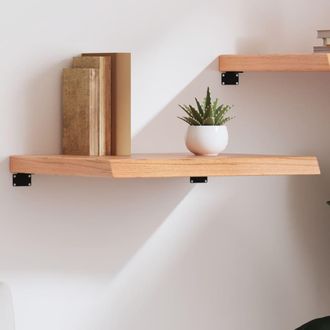 vidaXL Vidaxl - Estante Pared Madera Roble Tratada Marr&oacute;n Claro 60x60x(2-6) Cm