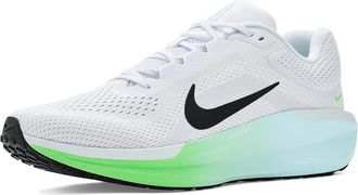 Nike Winflo 11 Mens Shoes White/Black/Glacier Blue/Green Strike : 11.5 D - Medium, Synthetic