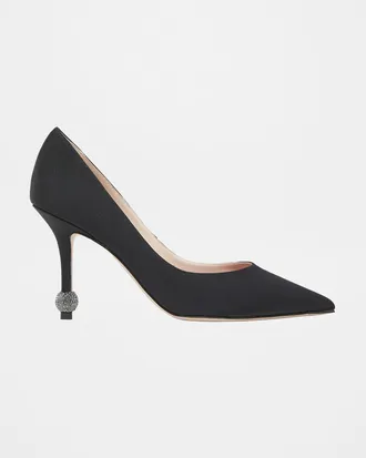 Roger Vivier Marlene Strass-Heel Stiletto Pumps