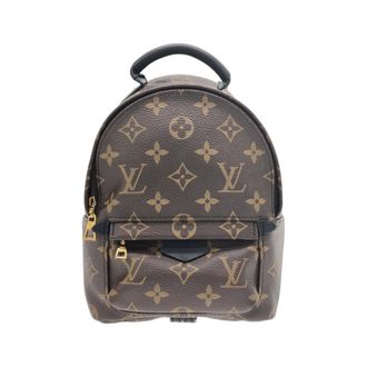 Louis Vuitton Marron Coated Canvas Backpack (Pre-Owned)