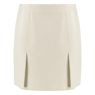 Tod's Dames, Rokken, Wit, Maat: S Leer