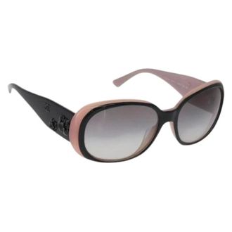 Chanel Pre-owned Accessories, female, Pink, Size: ONE SIZE Pre-owned Vintage Sunglasses