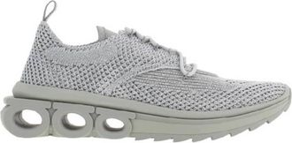 Ferragamo Nima Knit Low-Top Sneakers, Size 11