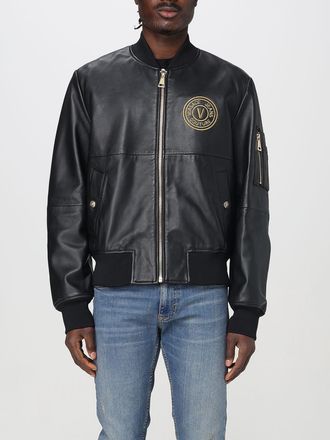 Versace Jeans Couture Giubbotto biker Versace Jeans Couture in pelle