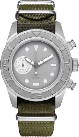 Unimatic Modello Tre Chronograph Grey Dial Mens Watch U3-AEG