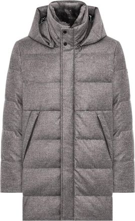 Duno Parka Trapuntata - - Coats - Uomo - Grigio - L