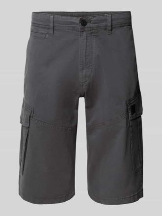s.Oliver Red Label Relaxed Fit Cargoshorts aus Baumwoll-Mix in Anthrazit, Gr&ouml;&szlig;e 38